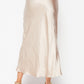 Satin Midi Skirt