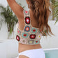 Knit Crochet crop top
