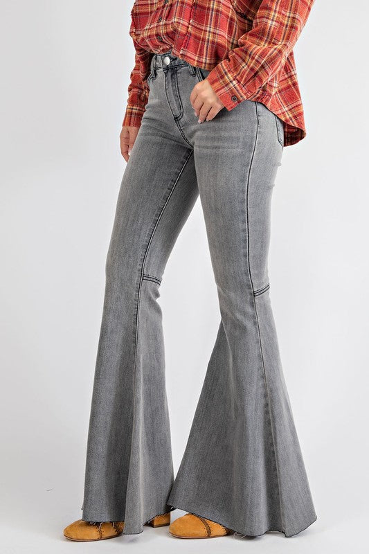 Just Float on Flare Jeans
