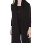 Black Super Soft Solid Color Oblong Scarf  JS1285