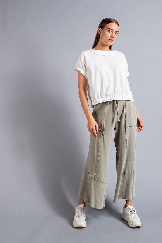 Easel wide leg sweatpants new arrivals