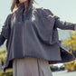 Dolman Sleeve top, sweatshirt.