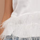 Tiered Feather Cami Tank