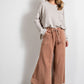 Feeling goody, Washed Terry Knit Wide Leg Pants