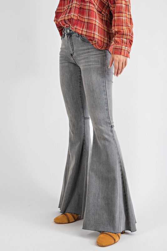 Just Float on Flare Jeans