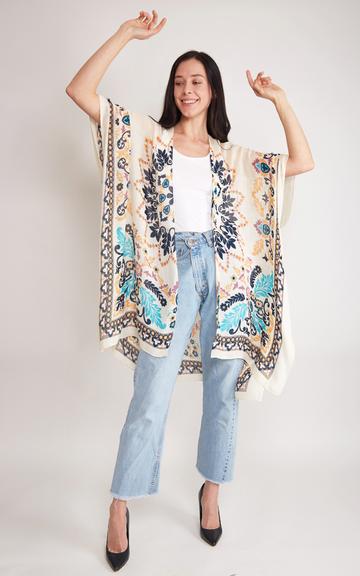 Bandana Pattern Design Cover Up Kimono