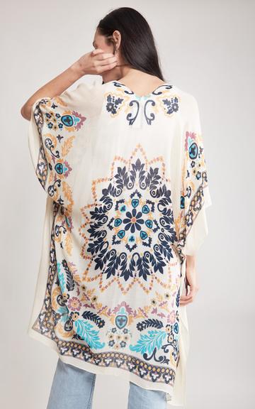 Bandana Pattern Design Cover Up Kimono